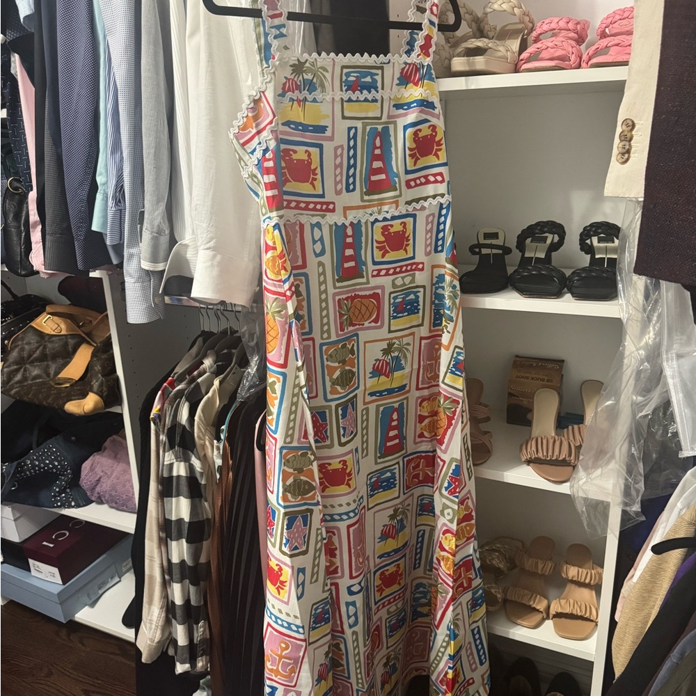 NWHT Commense Colorful Graphic Maxi Dress - Picture 5 of 5
